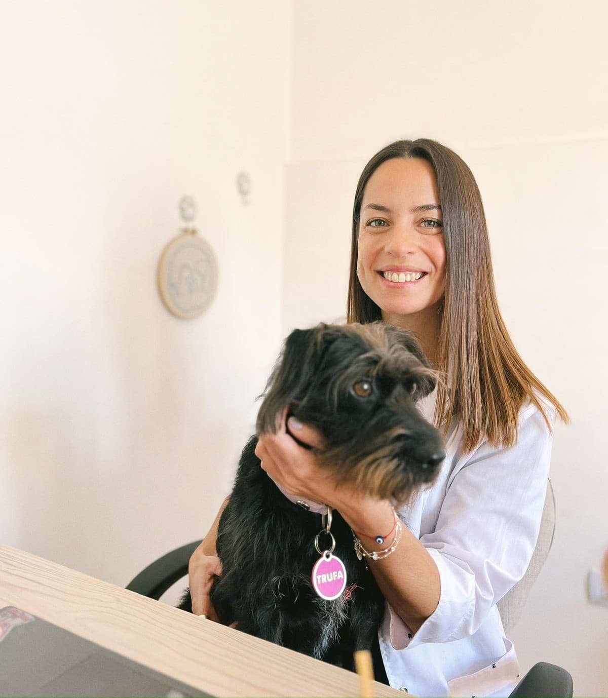 Anto con su paciente — Vete Friendly